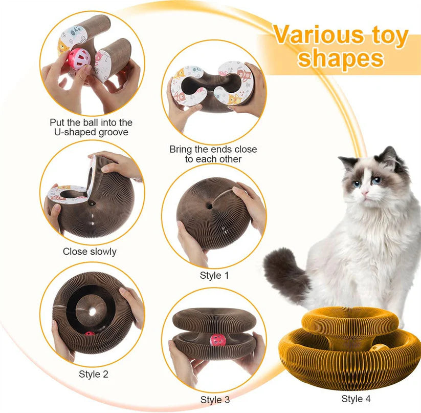 Cat Interactive Toy - Scratcher