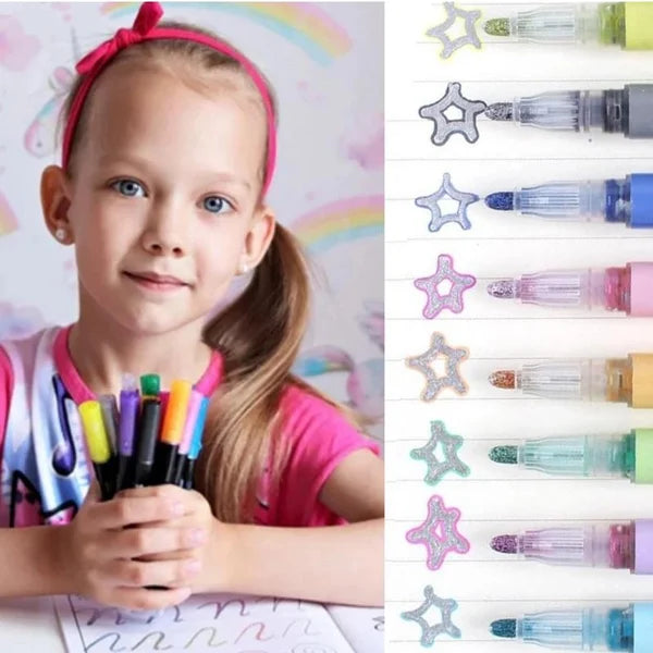 Marker Pen for Highlight [12 COLORS]