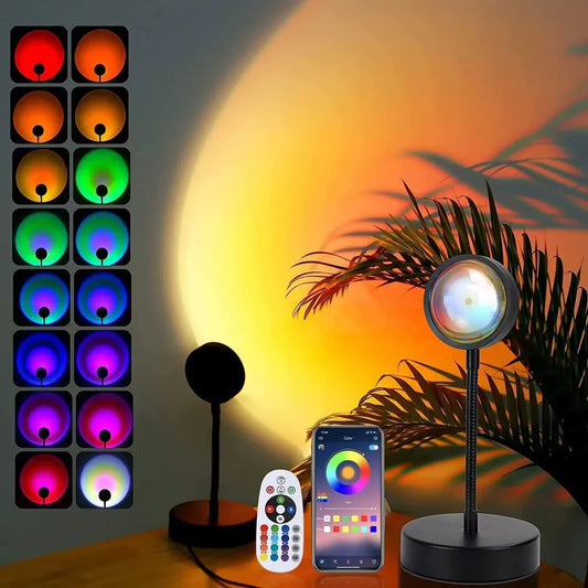 AURA SUNSET LAMP [16 COLOURS IN 1]