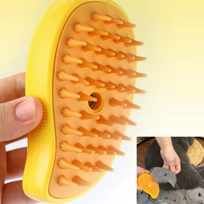 Steamy 3 in 1 Pet Hair Brush
