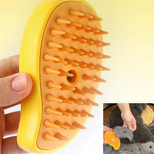 Steamy 3 in 1 Pet Hair Brush