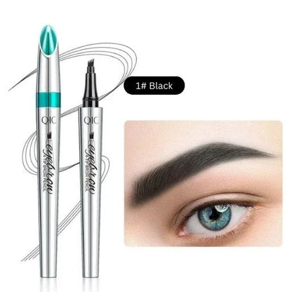 🔥2024 Hot Sale🔥3D Waterproof Microblading Eyebrow Pen 4 Fork Tip Tattoo Pen