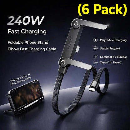 240W Fast Charging Data Cable for iPhone/Android/Tablets