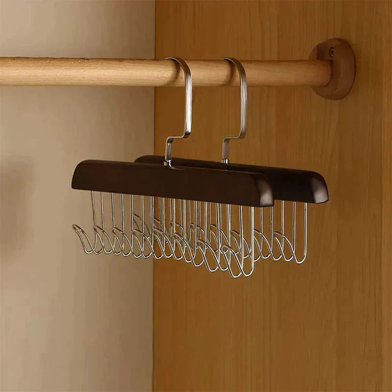 PREMIUM WOODEN Multi Hook Coat Rack ® (High Quality & Durable)