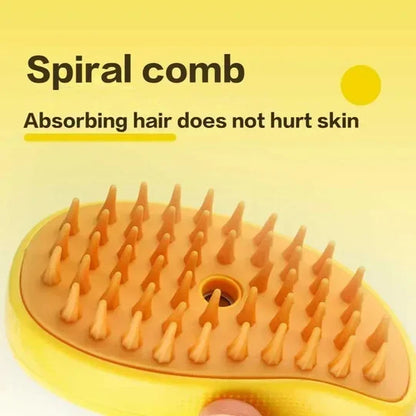 Steamy 3 in 1 Pet Hair Brush