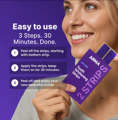 ARMA - Purple Teeth Whitening Strips