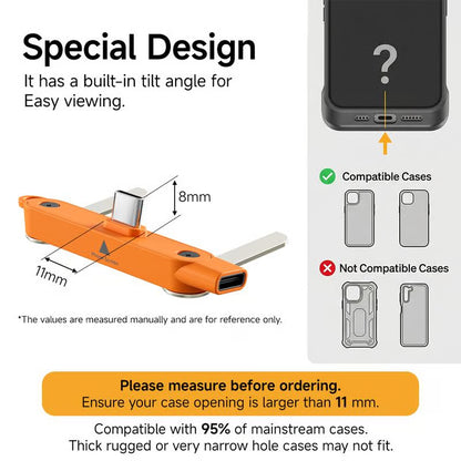 240W Super Fast Charging° Rotating Invisible Stand