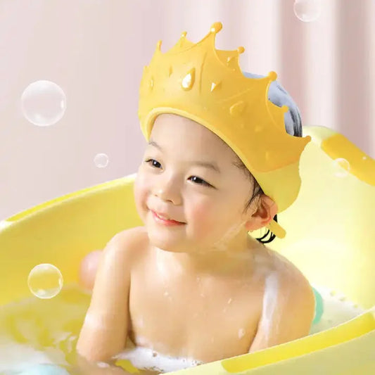 Crown Prince Adjustable Baby Shower Cap