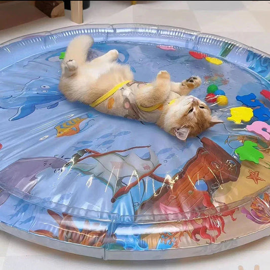 Cat Inflatable Water MAT - [ Nail Scratch Resistant]