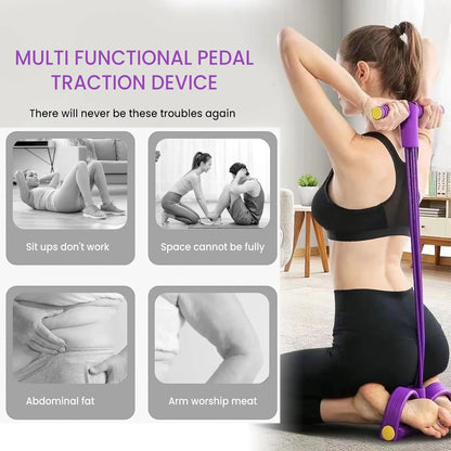Multifunctional Pedal Resistance band