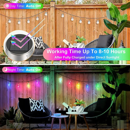 ✨ Hanging Solar Lantern 🏮 [Multicolor Modes]