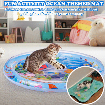 Cat Inflatable Water MAT - [ Nail Scratch Resistant]
