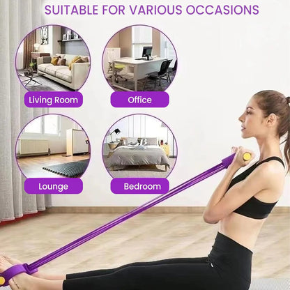 Multifunctional Pedal Resistance band