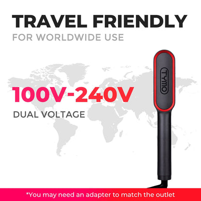 NEGATIVE ION HAIR STRAIGHTENER COMB - TYMO™