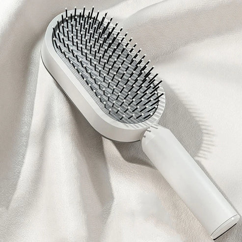 Self Cleaning Hair Brush for Women (3D Air Cushion & Premium Quality )