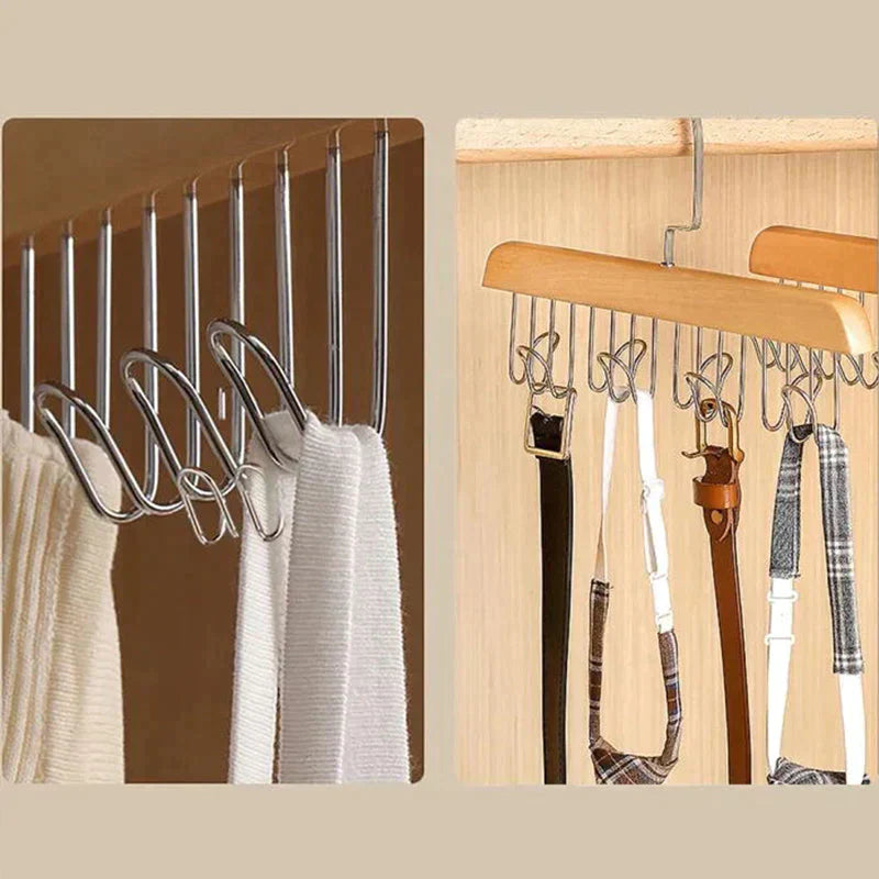 PREMIUM WOODEN Multi Hook Coat Rack ® (High Quality & Durable)