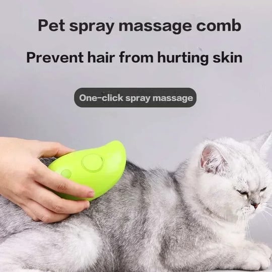 Steamy 3 in 1 Pet Hair Brush