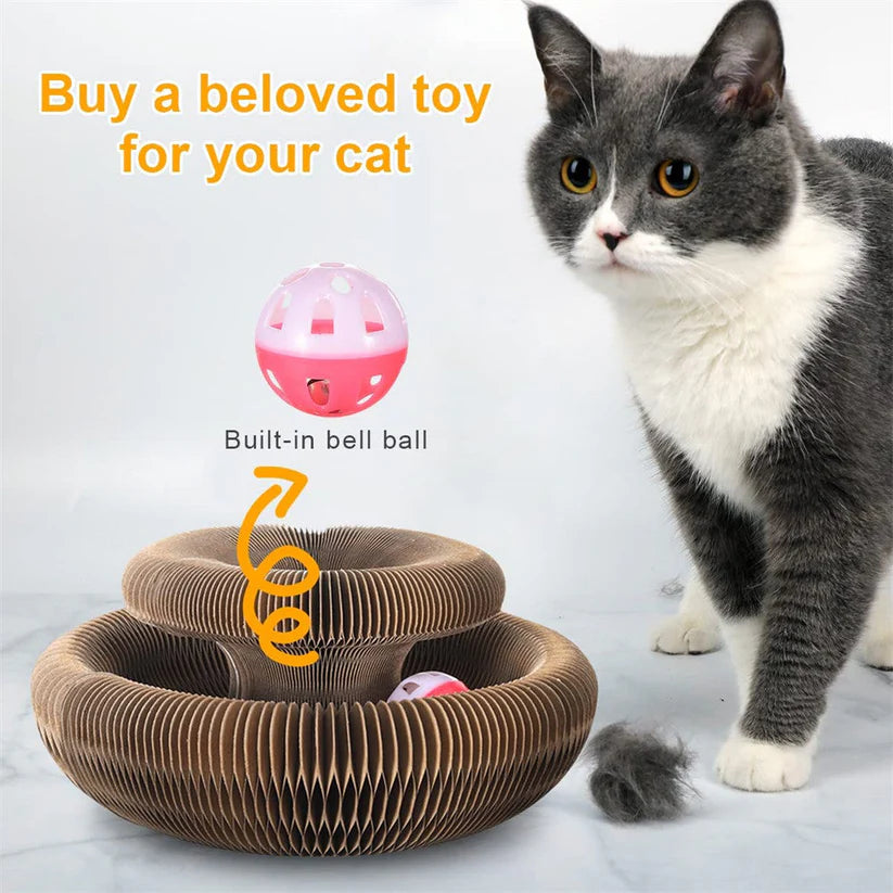 Cat Interactive Toy - Scratcher