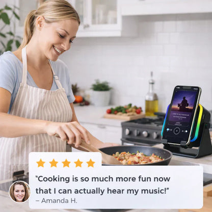 VibeDock™ — The Ultimate Phone Experience Station