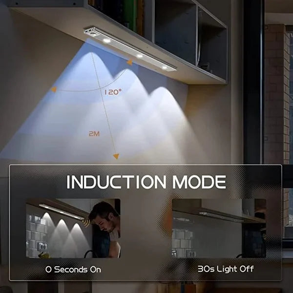 AURAHOMES™ LED Motion Sensor Light [Aluminium + Acrylic]