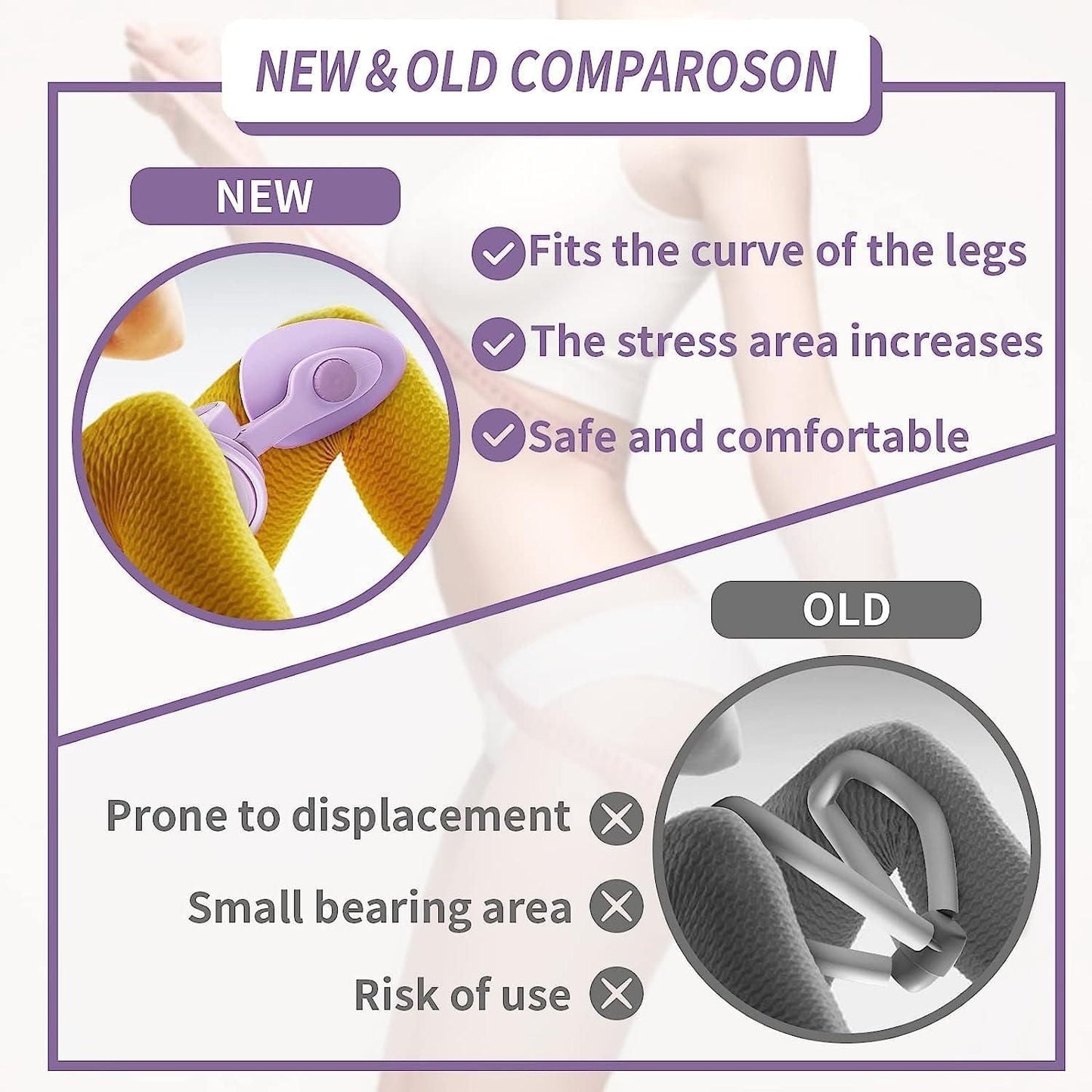 Pelvic Muscle Hip Trainer - Newly Upgraded Design