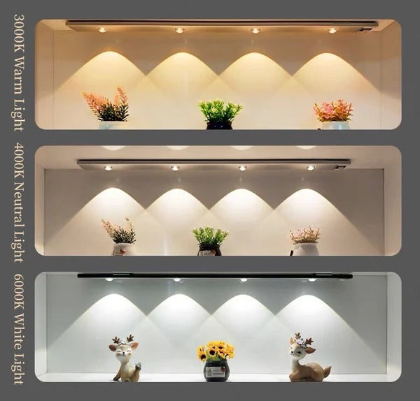 AURAHOMES™ LED Motion Sensor Light [Aluminium + Acrylic]