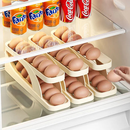 Auto Egg Rack [ HIGH QUALITY & ROBUST ] - WHITE