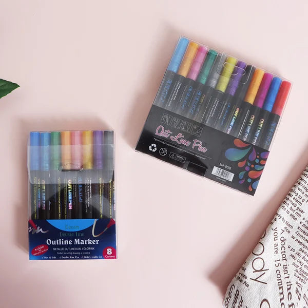 Marker Pen for Highlight [12 COLORS]