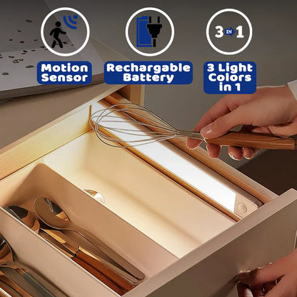 RECHARGEABLE MOTION SENSOR LIGHT 2.0