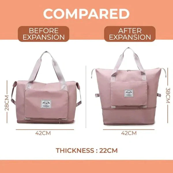 Foldable Travel Bag (Waterproof & Durable)