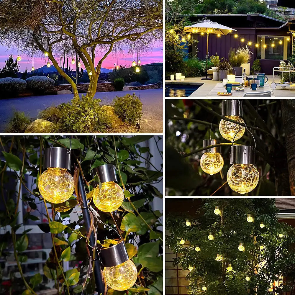 ✨ Hanging Solar Lantern 🏮 [Multicolor Modes]