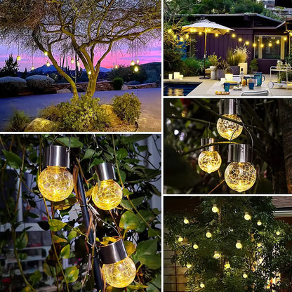 ✨ Hanging Solar Lantern 🏮 [Multicolor Modes]