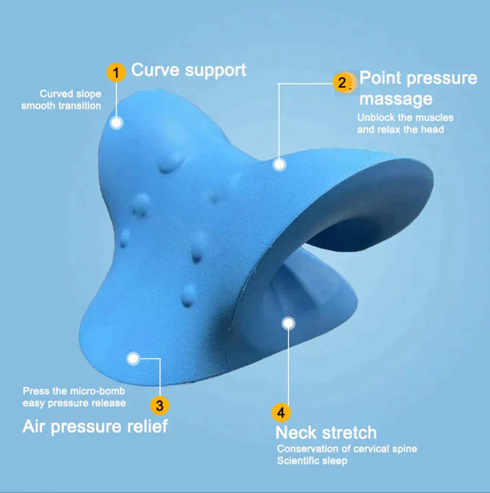 Neck and Shoulder Relaxer for Pain Relief & Cervical Spine Alignment