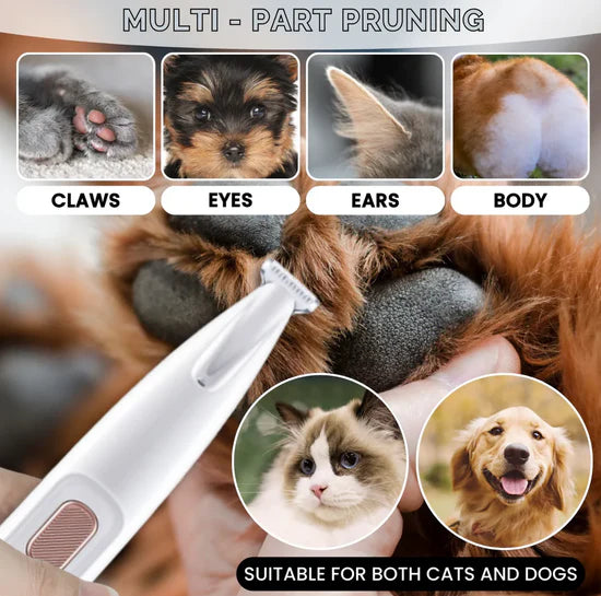 Jango Paws™ Noiseless Pet Hair trimmer