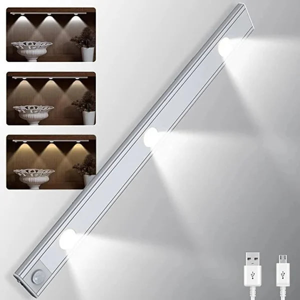 AURAHOMES™ LED Motion Sensor Light [Aluminium + Acrylic]