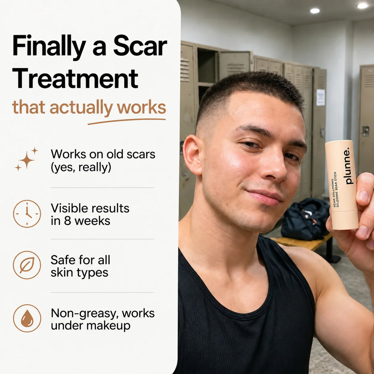 Plunne ™ Acne Scar Invisible Repair Stick