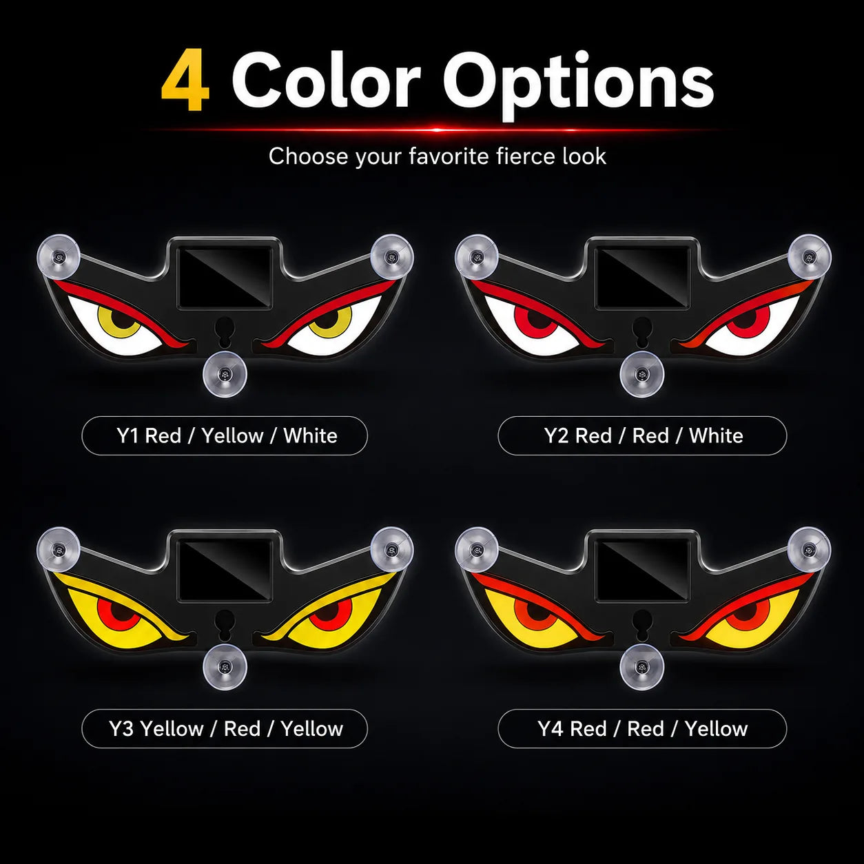 Demz™  Solar Devils Eyes Light for car