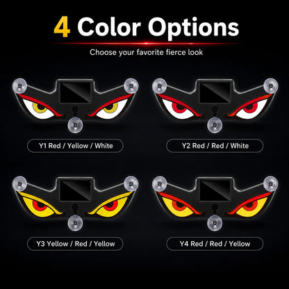 Demz™  Solar Devils Eyes Light for car