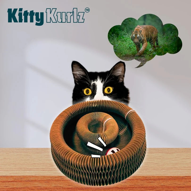 Kitty Kurlz™ - Cat Interactive Toy