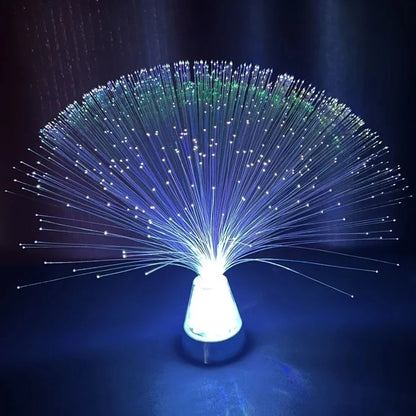Crystal Base Fiber  Heart Lamp
