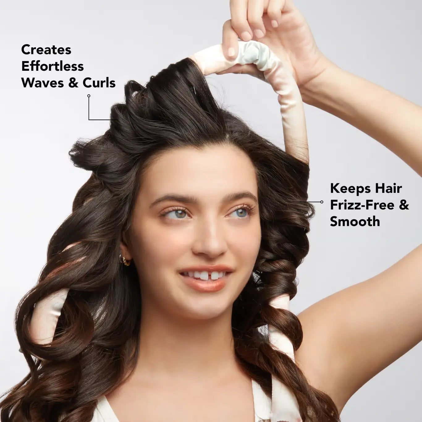 Luxinsly™ Satin Heatless Hair Curler with Scrunchies