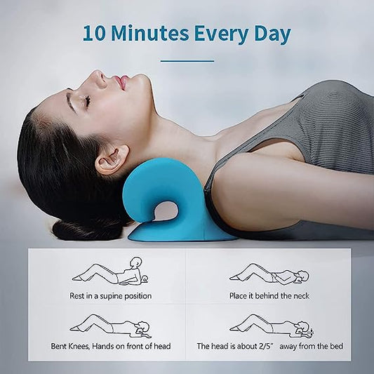 Neck and Shoulder Relaxer for Pain Relief & Cervical Spine Alignment