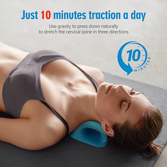 Neck and Shoulder Relaxer for Pain Relief & Cervical Spine Alignment