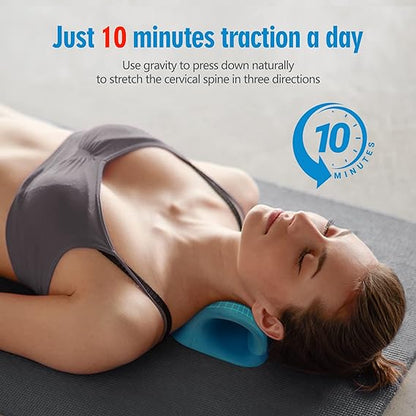 Neck and Shoulder Relaxer for Pain Relief & Cervical Spine Alignment