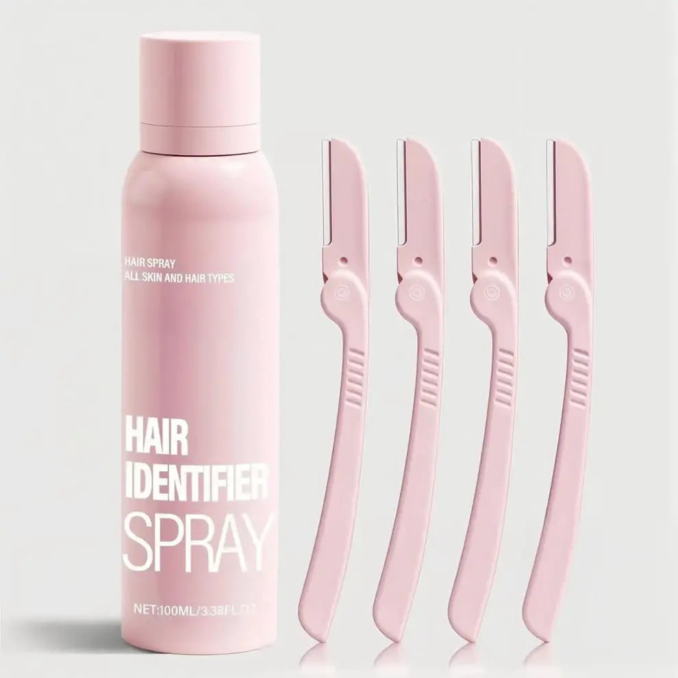 🌙 Hair Identifier Dermaplaning Spray + 4 FREE RAZOR SET ✨
