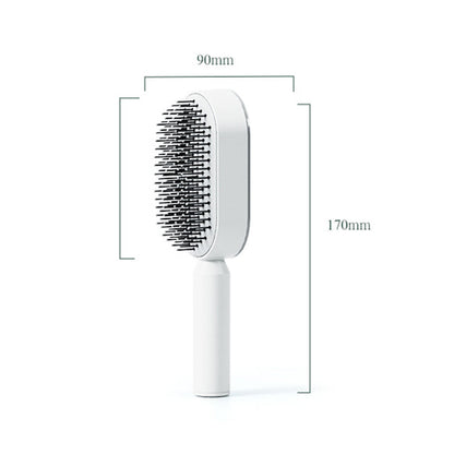 Self Cleaning Hair Brush for Women (3D Air Cushion & Premium Quality )