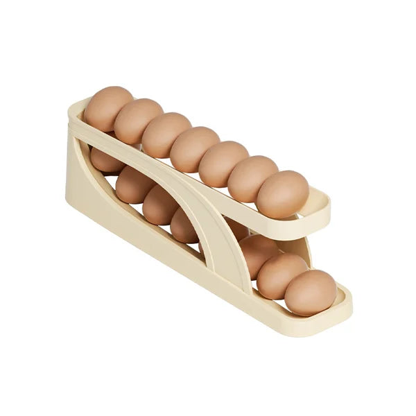 Auto Egg Rack [ HIGH QUALITY & ROBUST ] - WHITE