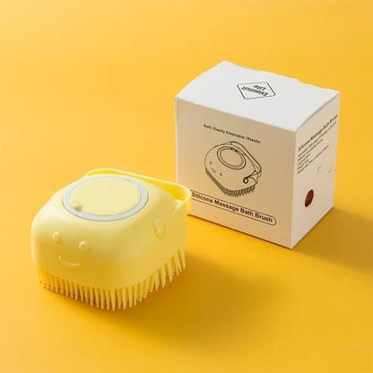 Cute Dog Bath Brush