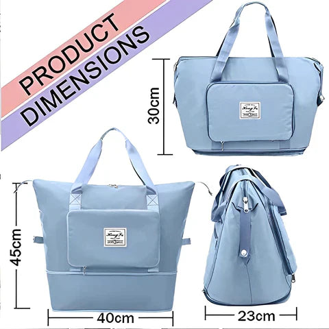 Foldable Travel Bag (Waterproof & Durable)