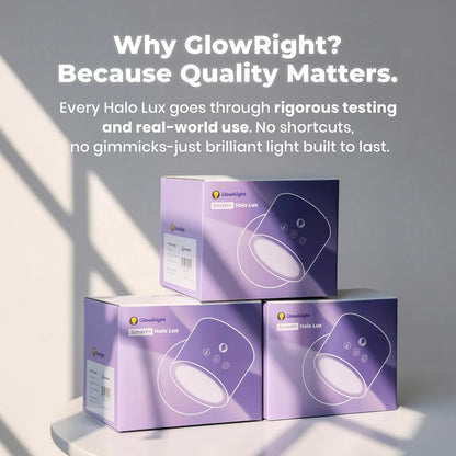 Glowwright™ Halo Lux - Effortless Glow, Stunning Results